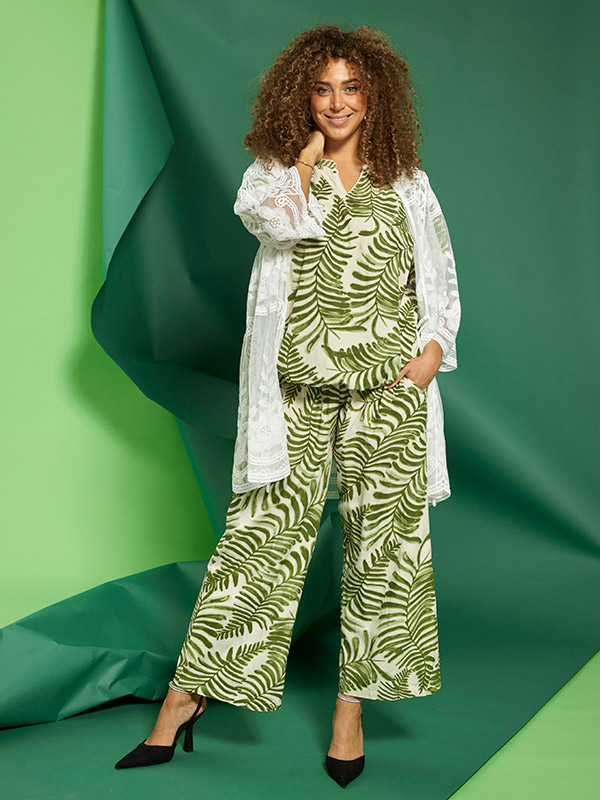 ZH-MACY - Plus Size Pants fra Zhenzi