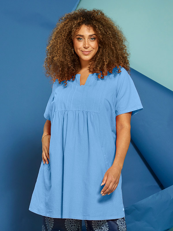 ZH-AMIN - Plus Size Tunic fra Zhenzi