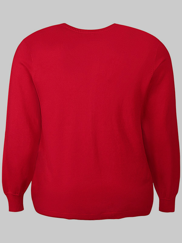 ZH-KOGLE - Plus Size Cardigan fra Zhenzi