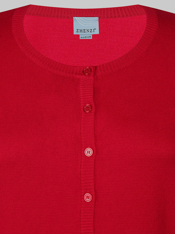 ZH-KOGLE - Plus Size Cardigan fra Zhenzi