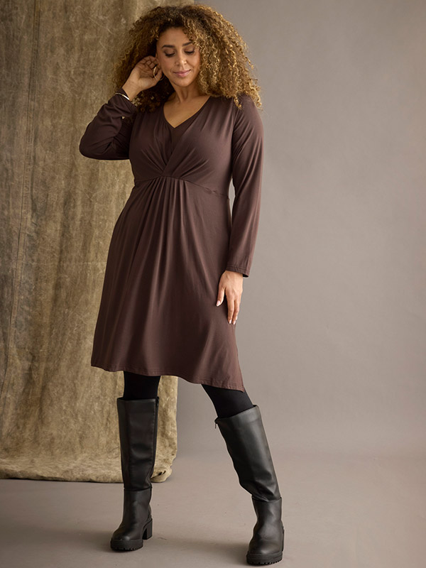 ZH-NYAH - Plus Size Dress fra Zhenzi