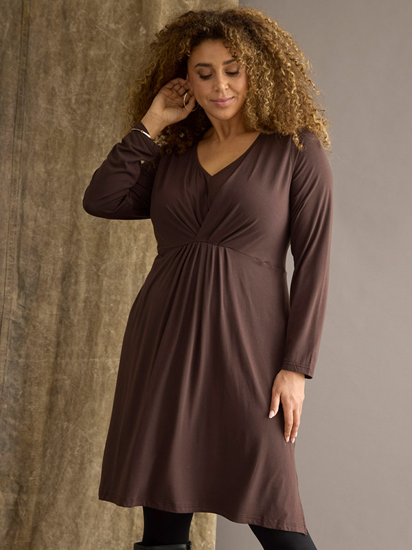 ZH-NYAH - Plus Size Dress fra Zhenzi