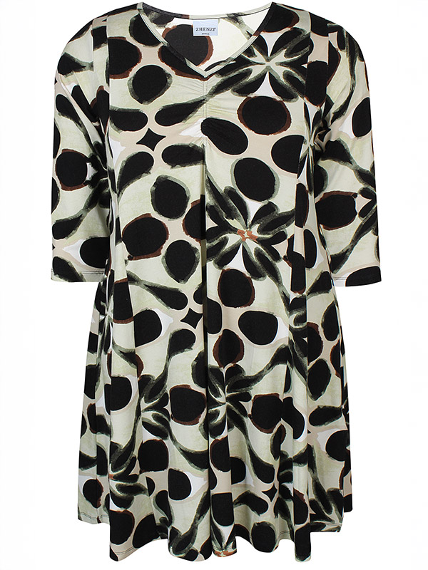 ZH-OCTA - Plus Size Dress fra Zhenzi