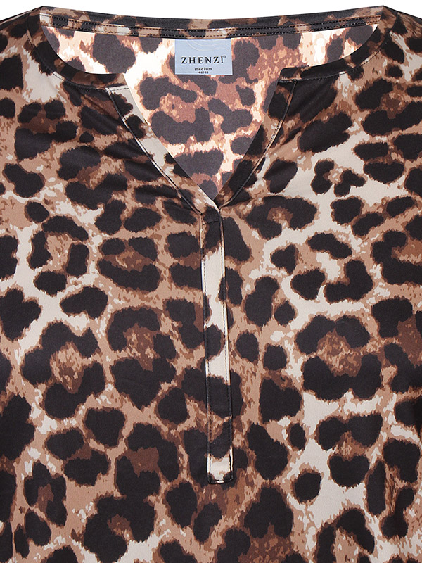 ZH-OLIO - Plus Size Blouse fra Zhenzi