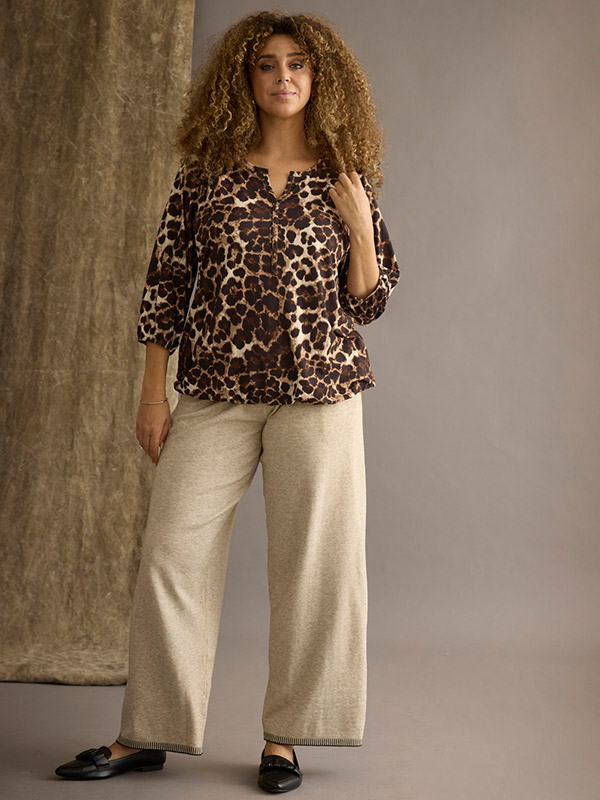 ZH-OLIO - Plus Size Blouse fra Zhenzi