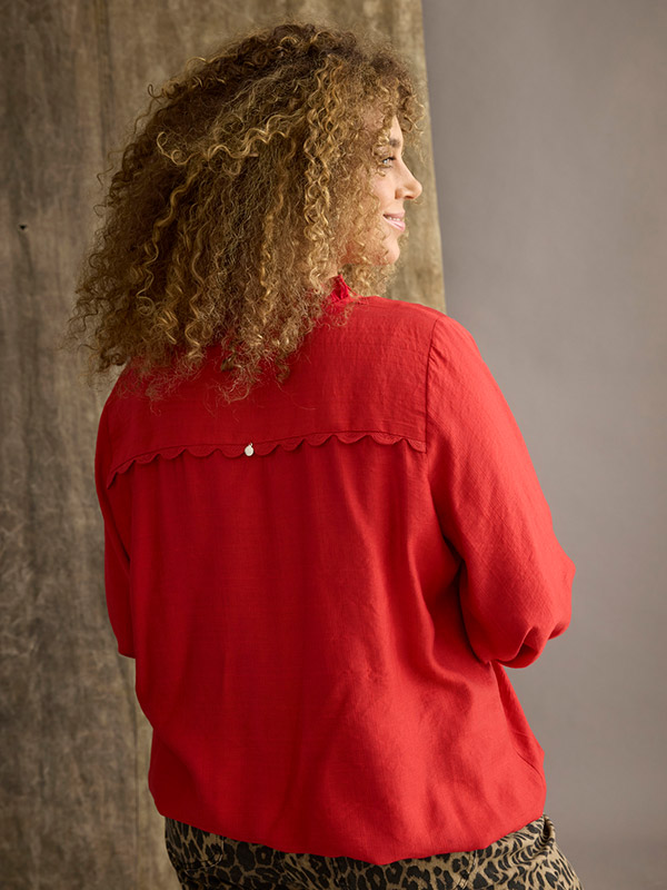 ZH-ORRA - Plus Size Blouse fra Zhenzi