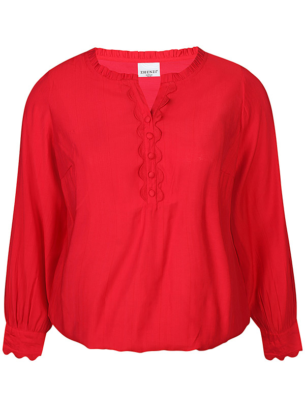 ZH-ORRA - Plus Size Blouse fra Zhenzi