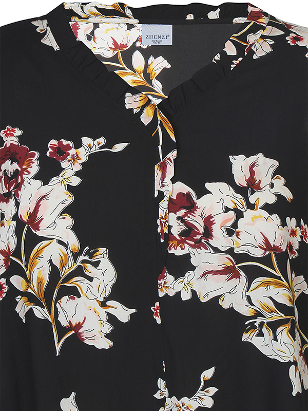 ZH-OZIE - Plus Size Blouse fra Zhenzi