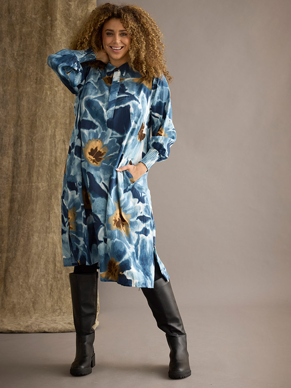 ZH-PERI - Plus Size Dress fra Zhenzi