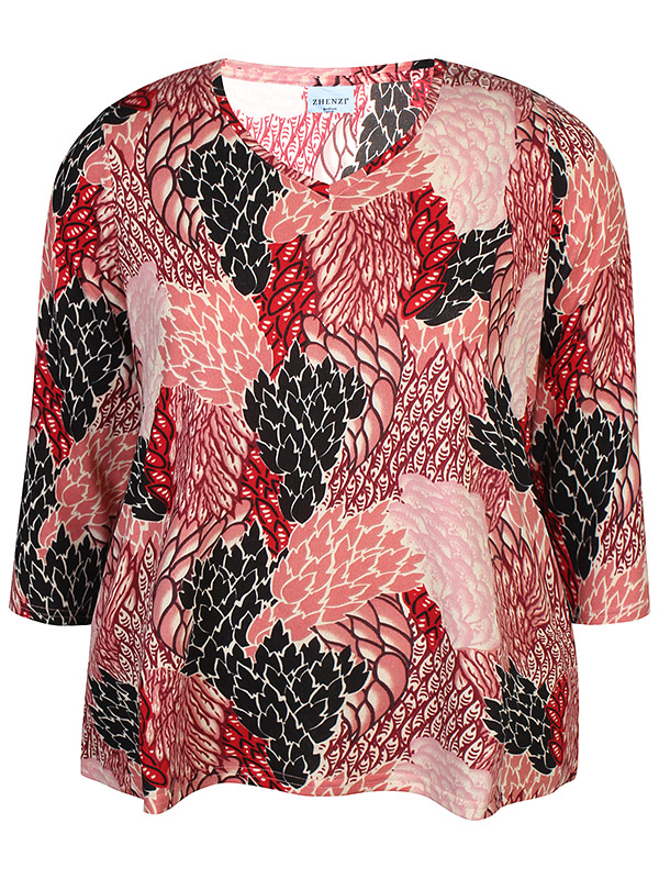ZH-AINSLEY - Plus Size Sweater fra Zhenzi