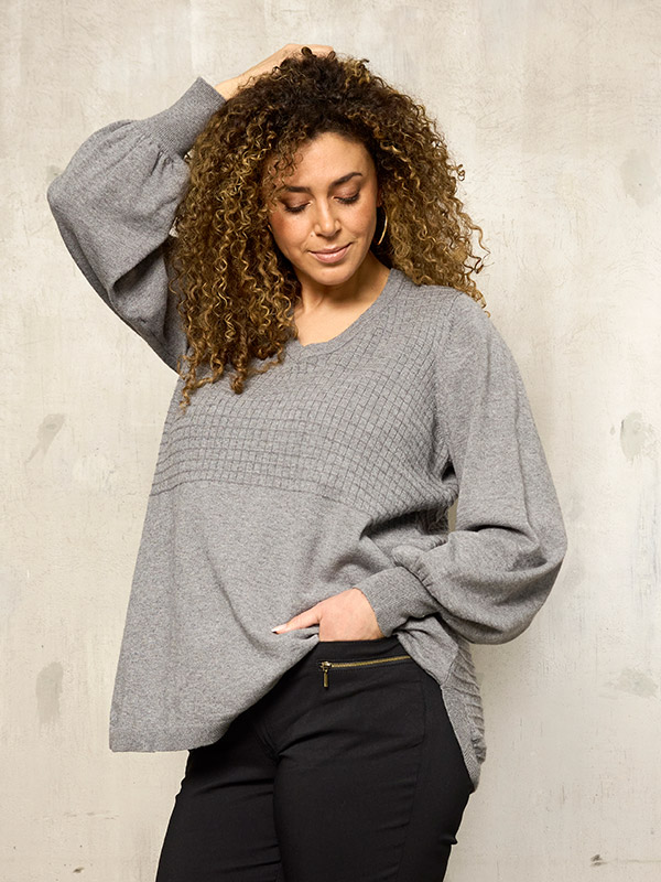 ZH-KOGLE - Plus Size Sweater fra Zhenzi