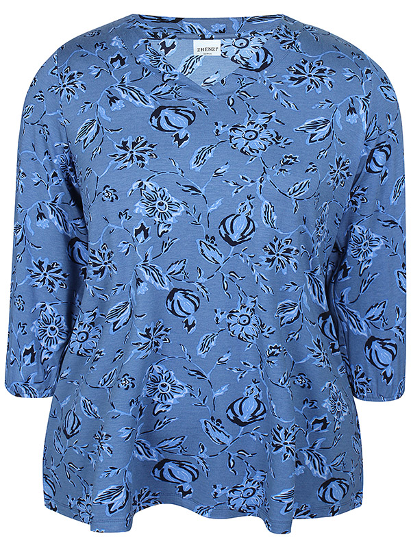 ZH-SYLVA - Plus Size Blouse fra Zhenzi