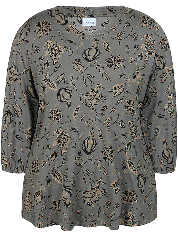 ZH-SYLVA - Plus Size Blouse fra Zhenzi