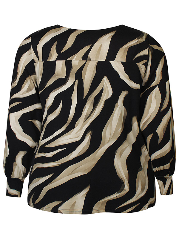 ZH-SAIA - Plus Size Blouse fra Zhenzi