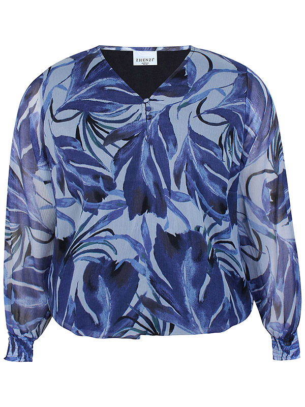ZH-SEYA - Plus Size Blouse fra Zhenzi