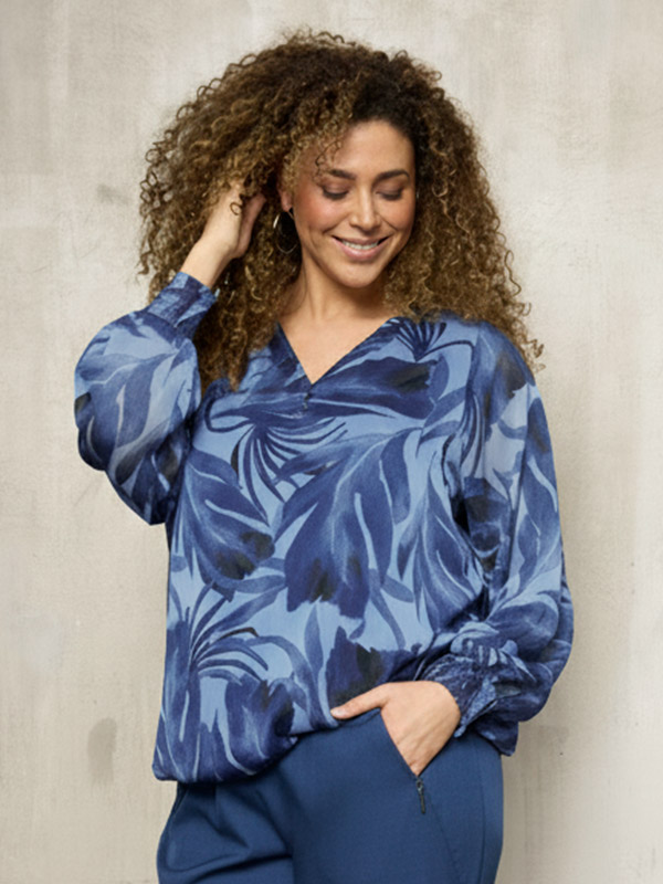 ZH-SEYA - Plus Size Blouse fra Zhenzi