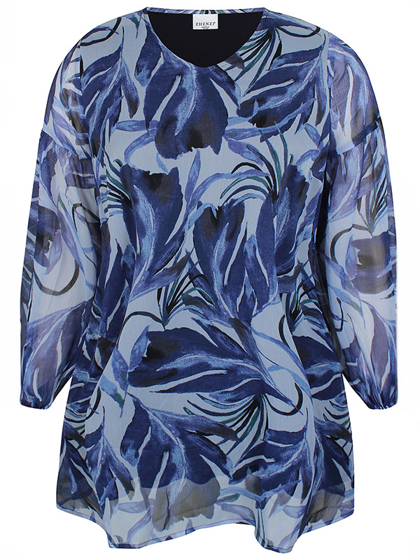 ZH-SEYA - Plus Size Tunic fra Zhenzi