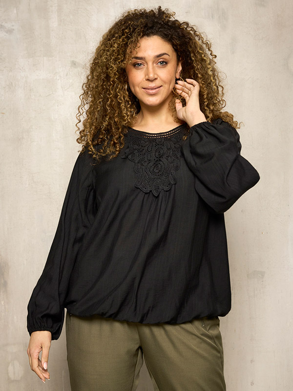 ZH-SIMY - Plus Size Blouse fra Zhenzi