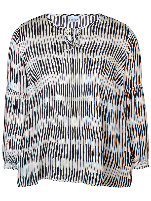 ZH-SISY - Plus Size Blouse fra Zhenzi