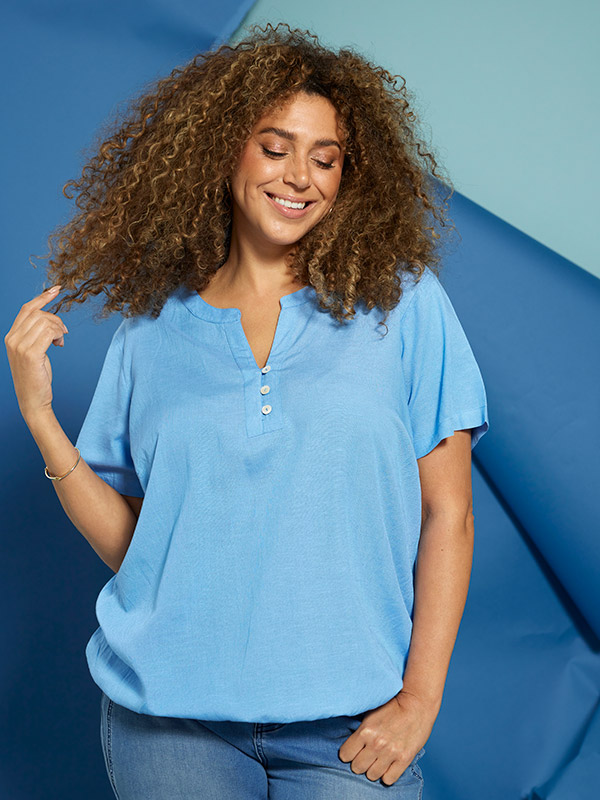 ZH-SUVI - Plus Size Blouse fra Zhenzi