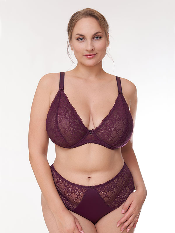 VALENTINE - Plus Size Underwired bra fra Plaisir