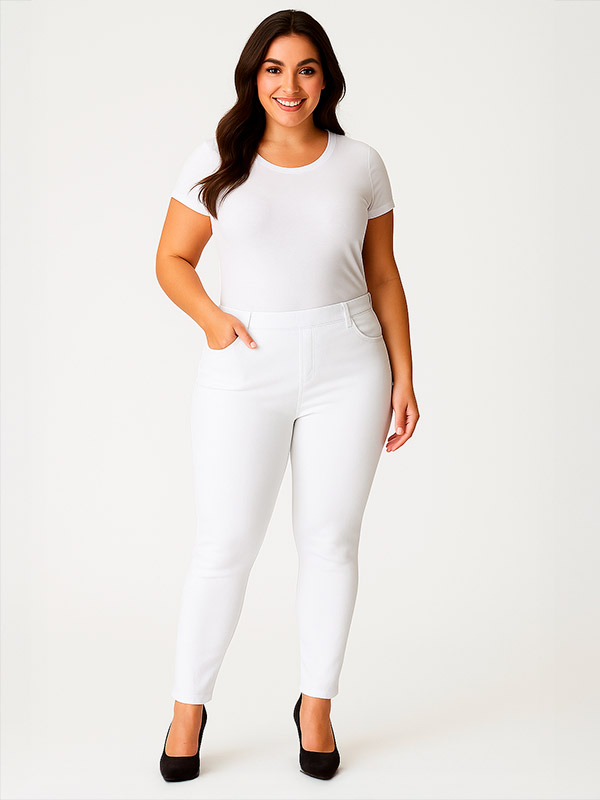TWIST  - Plus Size Pants fra Zhenzi