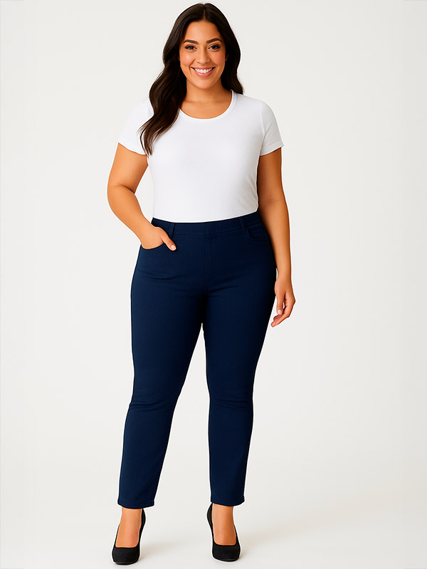 TWIST  - Plus Size Pants fra Zhenzi