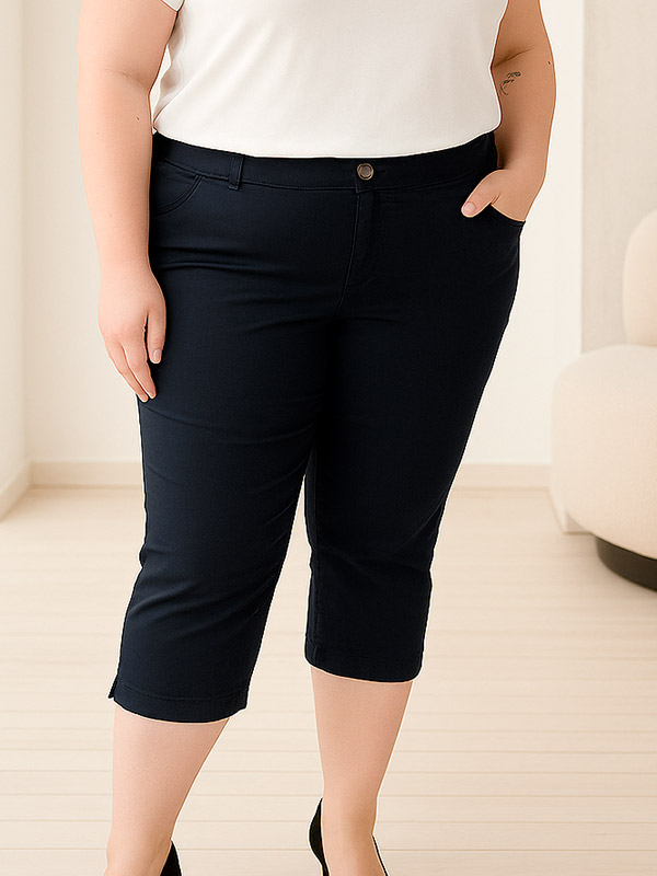 TWIST - Plus Size Pants fra Zhenzi