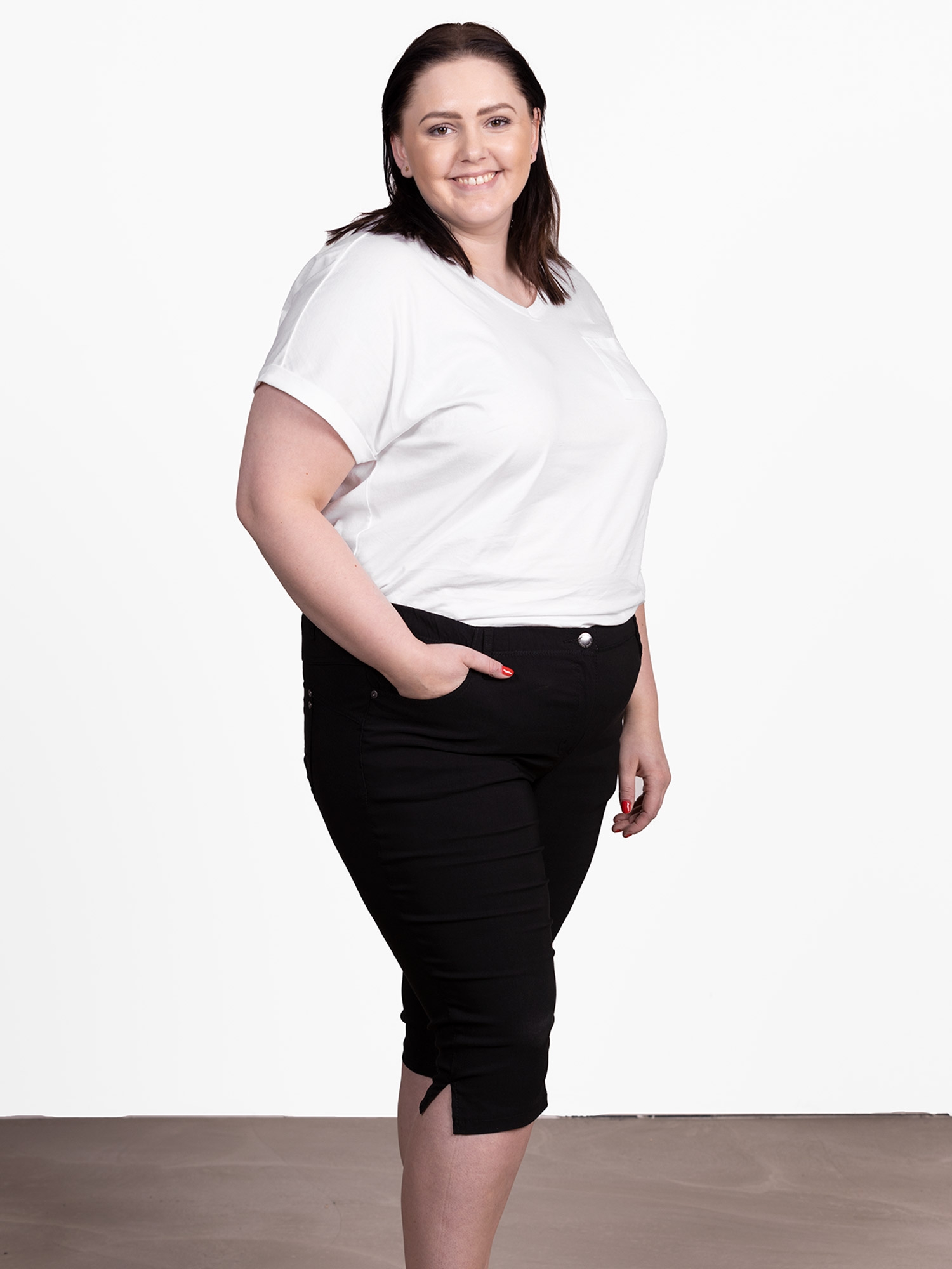 TWIST - Plus Size Pants fra Zhenzi