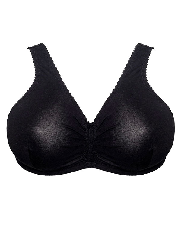 UNIQUE BOMULD - Plus Size Wireless bra fra Plaisir