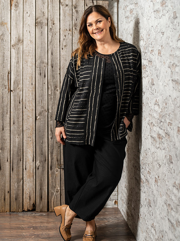 CLARA  - Plus Size Pants fra Gozzip