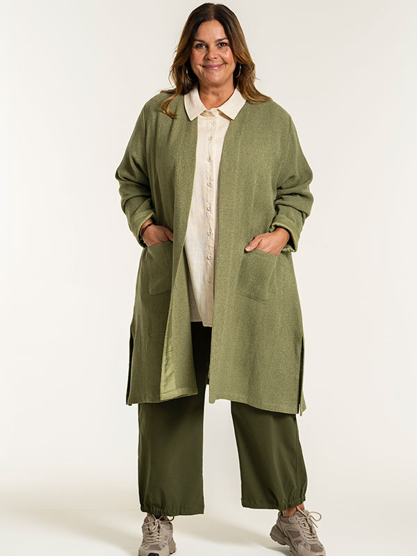 CLARA - Plus Size Pants fra Gozzip