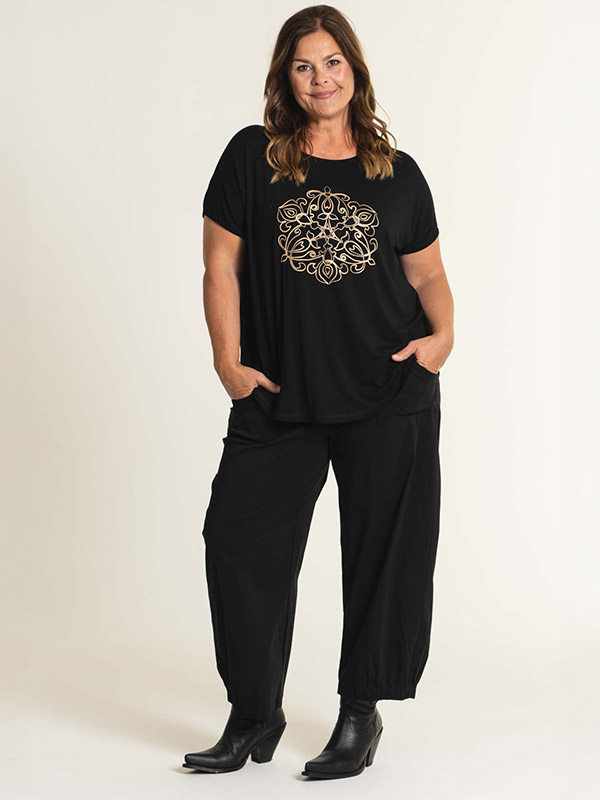 CLARA  - Plus Size Pants fra Gozzip