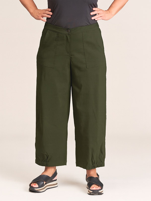 CLARA - Plus Size Pants fra Gozzip