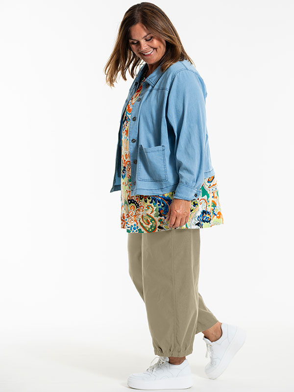 CLARA - Plus Size Pants fra Gozzip