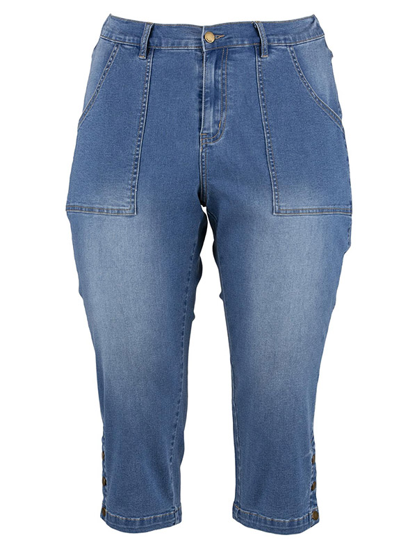CLARA  - Plus Size Jeans fra Gozzip