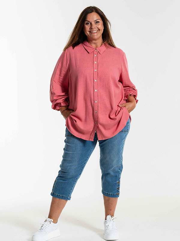 CLARA  - Plus Size Jeans fra Gozzip