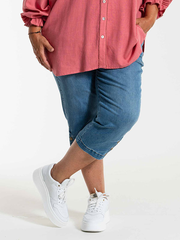 CLARA  - Plus Size Jeans fra Gozzip