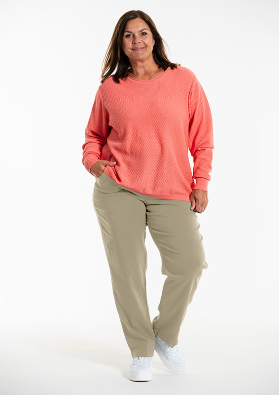 CLARA - Plus Size Pants fra Gozzip