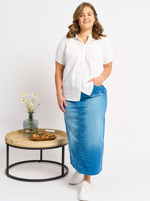 ADVALGERDA - Plus Size Blouse fra Adia