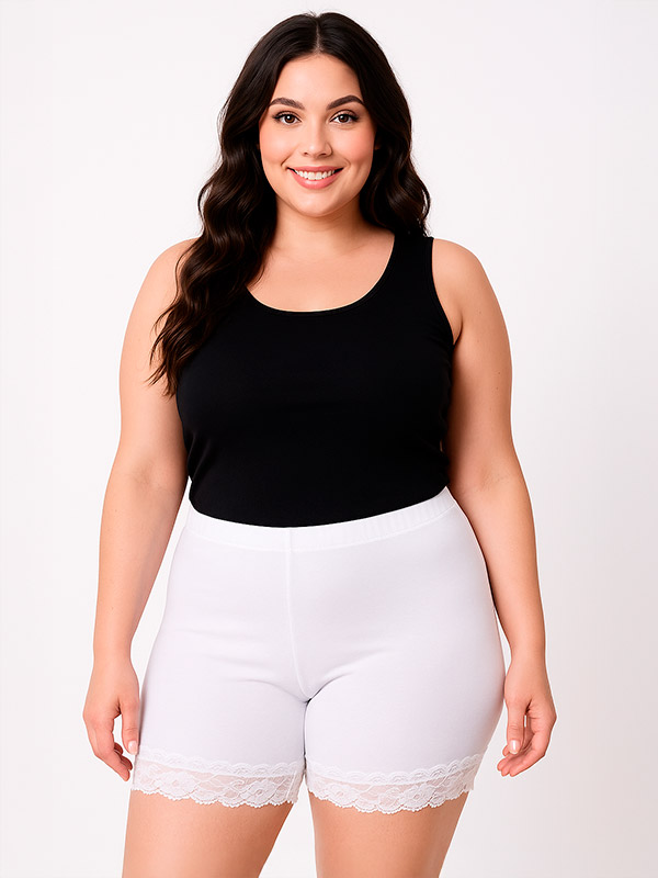 ROSA - Plus Size Protective shorts fra Gozzip