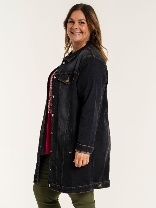 AMELA - Plus Size Jacket fra Gozzip
