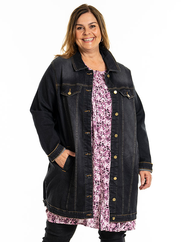 AMELA - Plus Size Jacket fra Gozzip