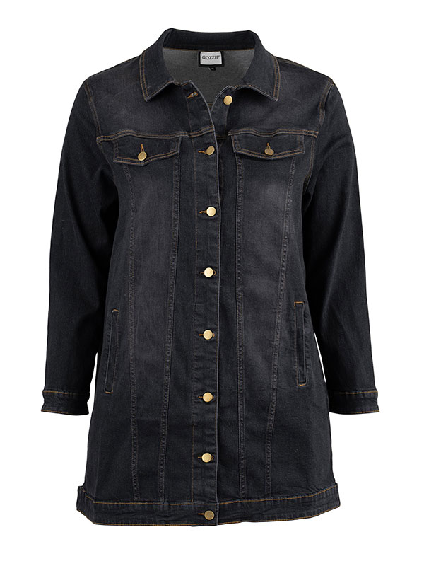 AMELA - Plus Size Jacket fra Gozzip