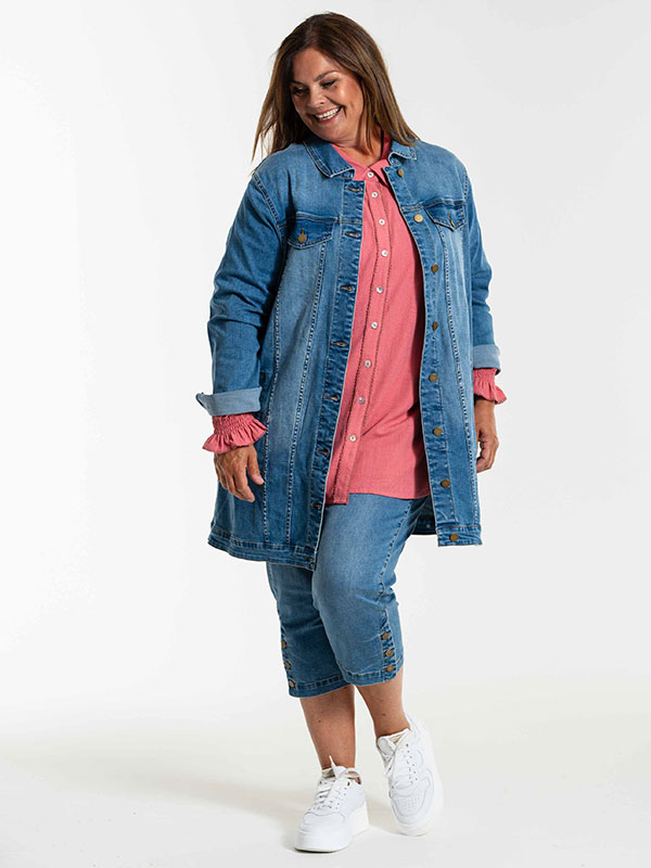 AMELA - Plus Size Jacket fra Gozzip