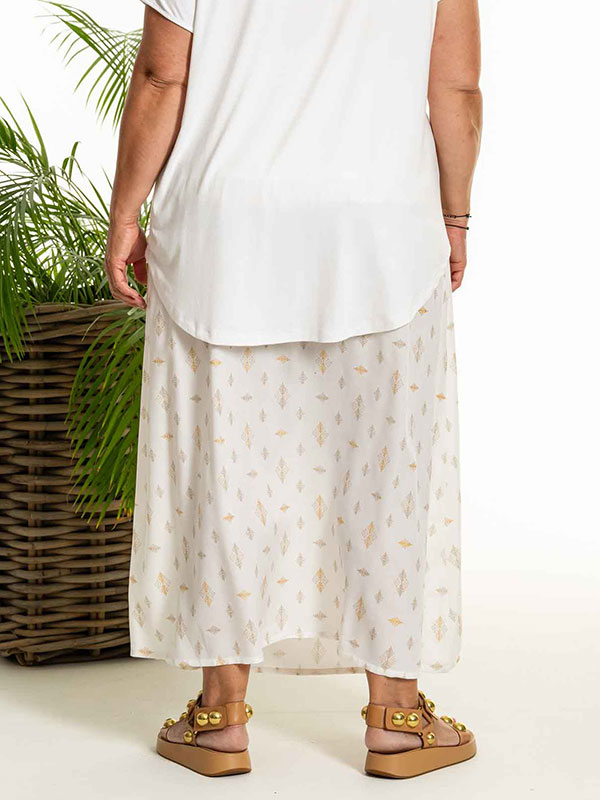 DIA - Plus Size Skirt fra Gozzip