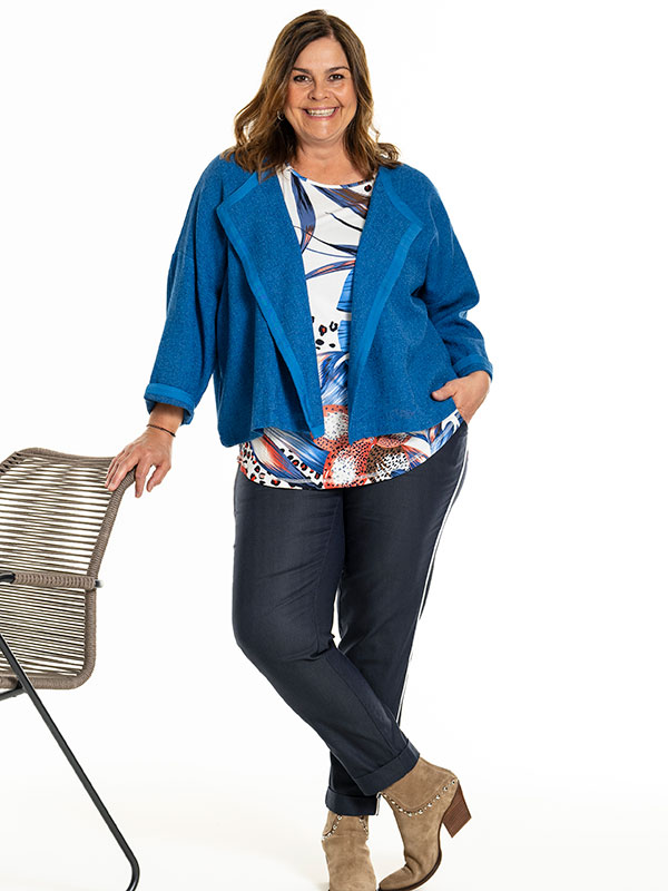 FIVA - Plus Size Cardigan fra Gozzip