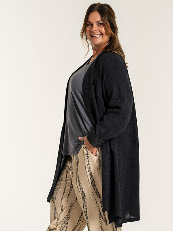 FRANCE - Plus Size Cardigan fra Gozzip