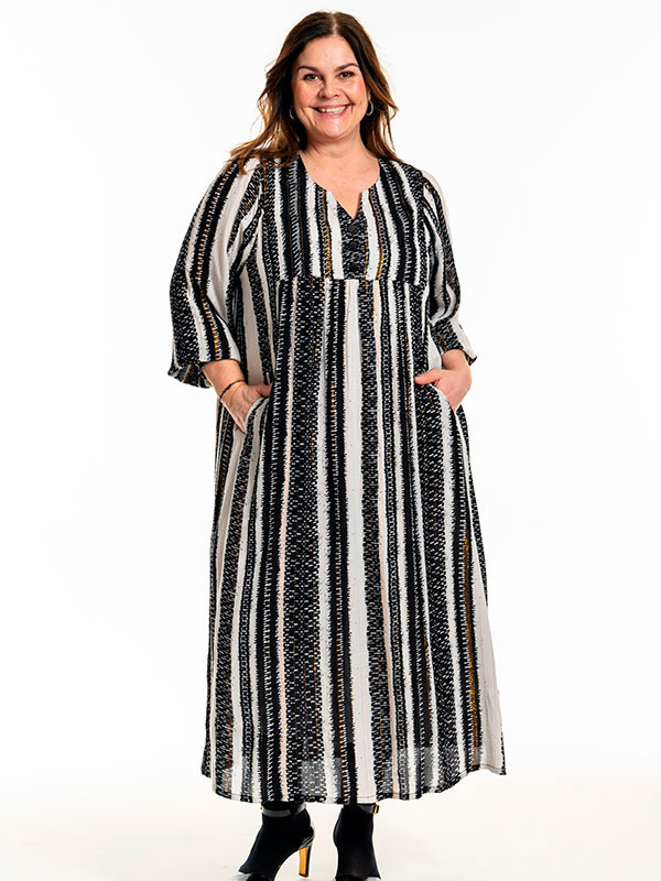HONG - Plus Size Dress fra Gozzip