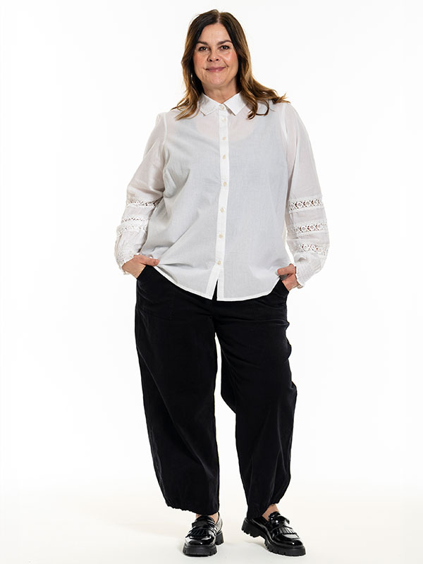 HELIN - Plus Size Shirt fra Gozzip